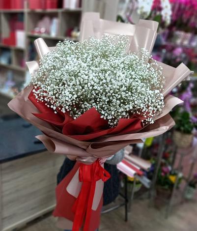Букет цветов из: Гипсофила в Великих Луках