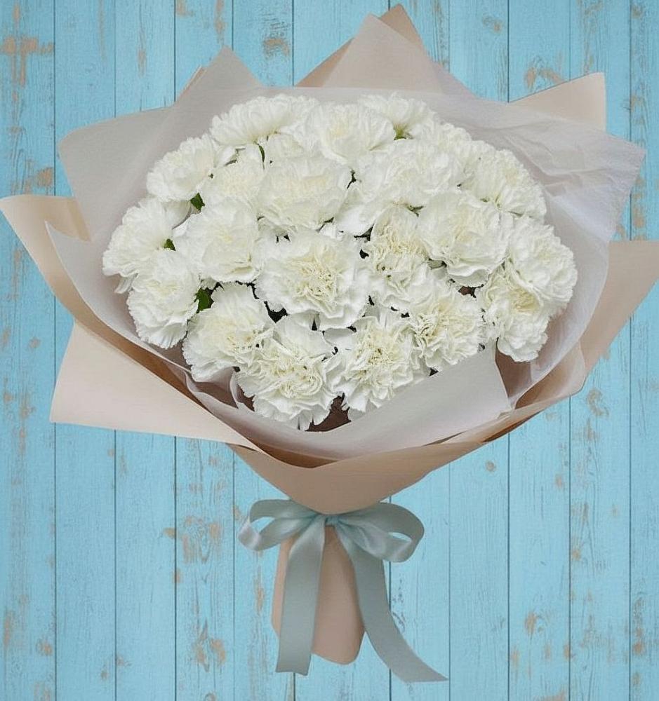 Букет цветов из: Гвоздики в Великих Луках