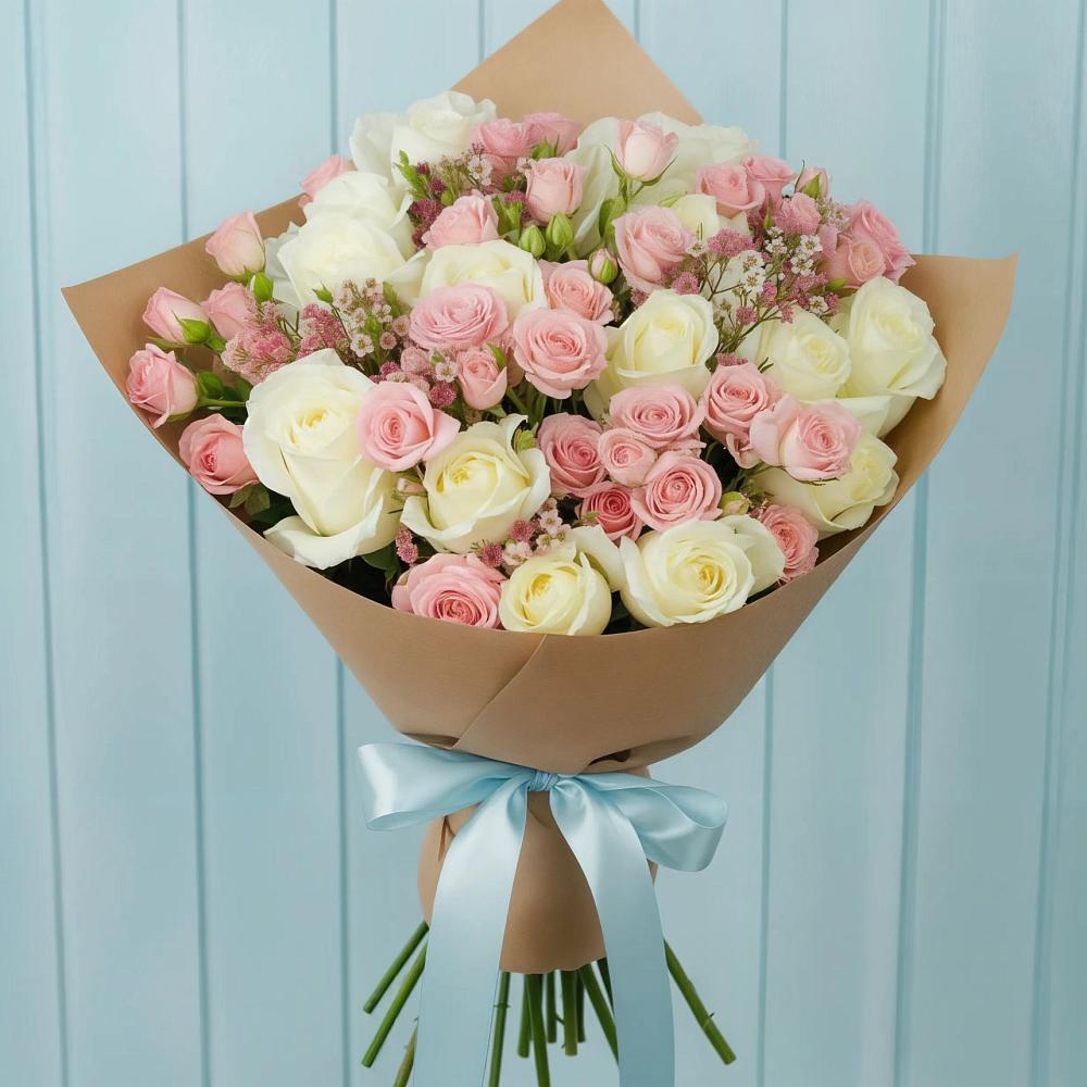 Букет цветов из: Розы в Великих Луках