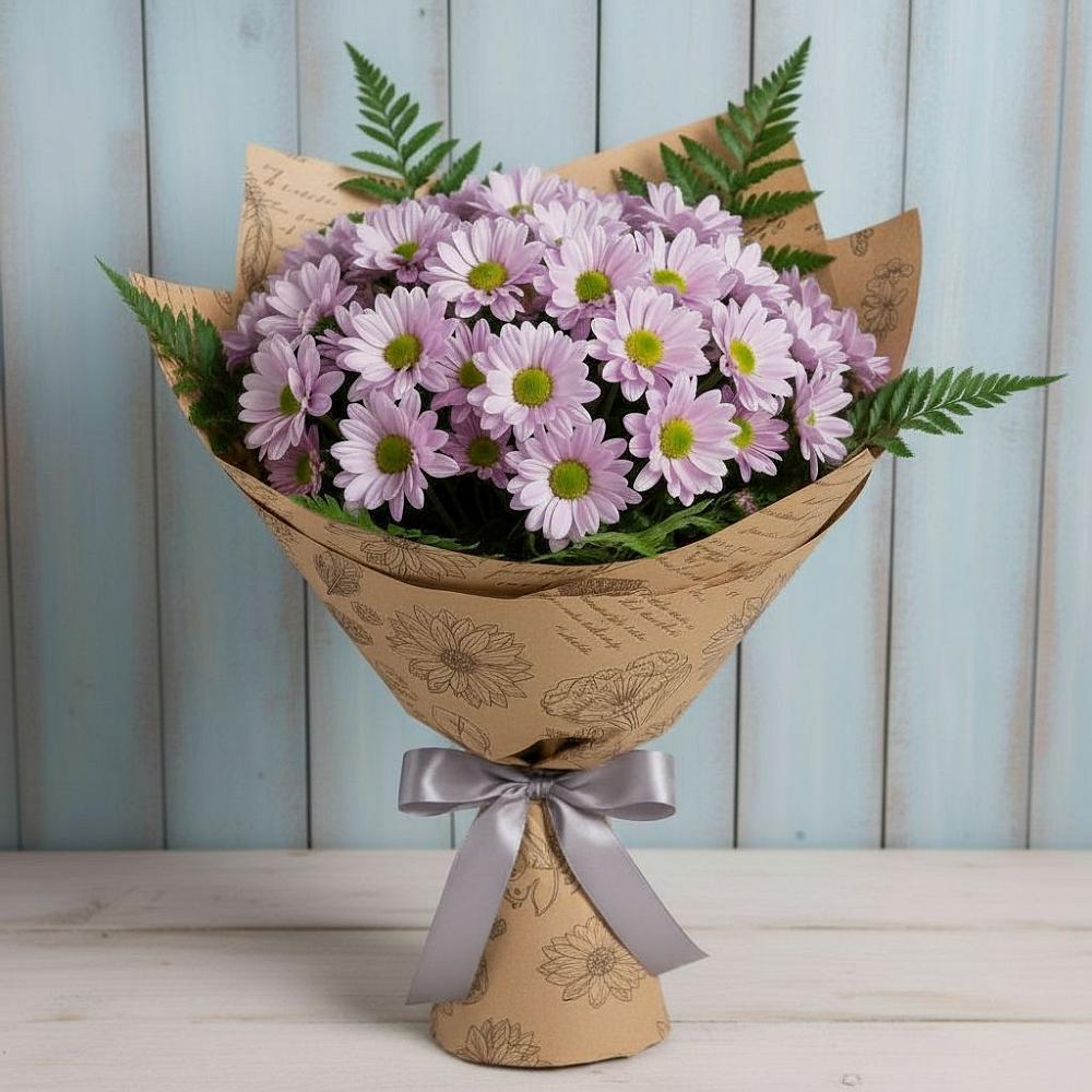 Букет цветов из: Хризантемы в Великих Луках