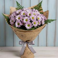 Букет цветов из:  Хризантемы в Великих Луках