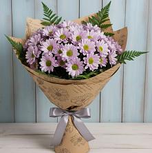 Букет цветов из:  Хризантемы в Великих Луках