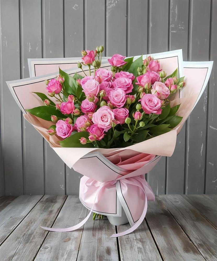Букет Розовый кустик в Великих Луках