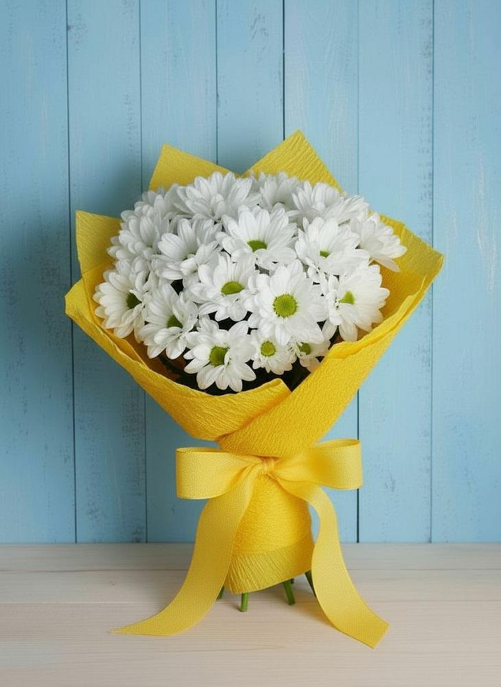 Букет цветов из: Хризантемы в Великих Луках