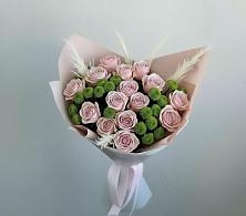 Букет цветов из:  Розы и Хризантемы в Великих Луках