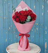 Букет цветов из:  Розы #REPLACE_PRED# Великих Луках
